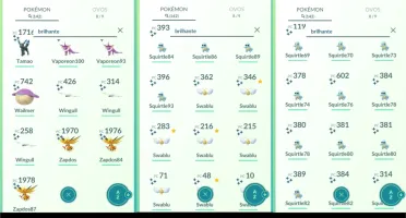 Conta Pokemon go lvl 34 +140 Shiny