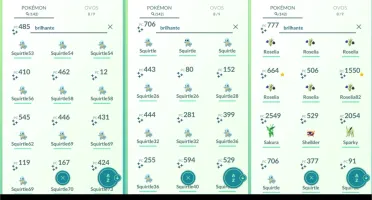 Conta Pokemon go lvl 34 +140 Shiny