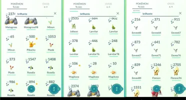Conta Pokemon go lvl 34 +140 Shiny
