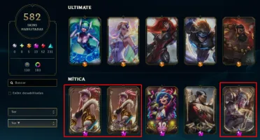 Conta Main Mid Yasuo/Zed/Akali+Zed Dizimador Quantico Gacha