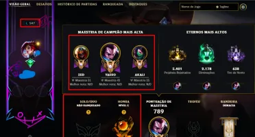 Conta Main Mid Yasuo/Zed/Akali+Zed Dizimador Quantico Gacha