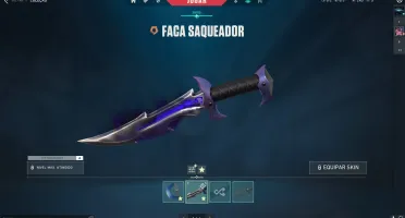 CONTA VALORANT DIMA1 - 2 FACAS, 2VANDAL ENTRE OUTRAS SKINS