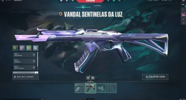 CONTA VALORANT DIMA1 - 2 FACAS, 2VANDAL ENTRE OUTRAS SKINS