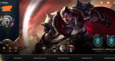 Conta Pronta Wild rift Esmeralda