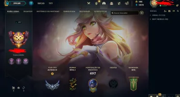 Conta LoL / Full Champ / Mais de 1000 Skins
