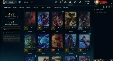 Conta LoL / Full Champ / Mais de 1000 Skins