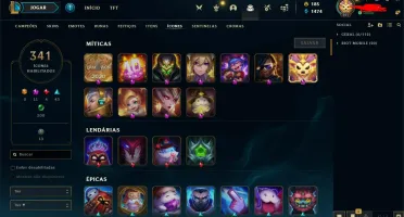 Conta LoL / Full Champ / Mais de 1000 Skins