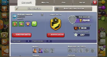 Conta Clash of Clans