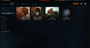CONTA LEAGUE OF LEGENDS LOL