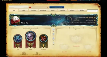 CONTA LEAGUE OF LEGENDS LOL