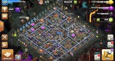 Coc Cv 15 Semi Full - Lvl 229 + 6 Construtor - Preço De Bana