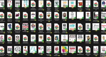 150 Evangélicas - Artes Corel e PNG + Bonus