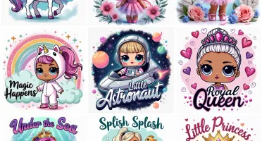 Pack Lol Surprise - Estampas de Camisetas Png Download