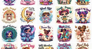 Pack Lol Surprise - Estampas de Camisetas Png Download