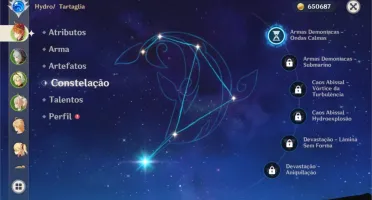 Genshin Tartaglia c1 + jean + 2 armas 5*