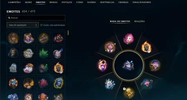 Pax Sivir / Jinx fragmentada 1540 Skins e muita mais!