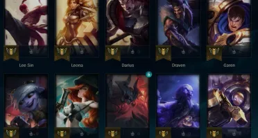 CONTA LOL ICONE DE PLATINA SEASON 9 E MMR ALTO