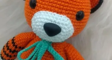 Amigurumi Tigrinho em Crochê