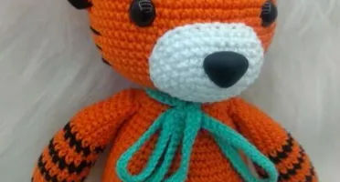 Amigurumi Tigrinho em Crochê