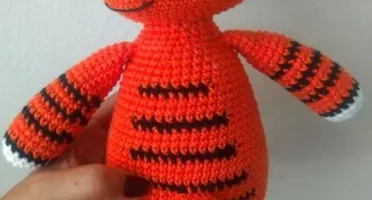 Amigurumi Tigrinho em Crochê