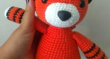 Amigurumi Tigrinho em Crochê