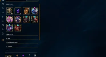 Conta LOL PLatina Smurf