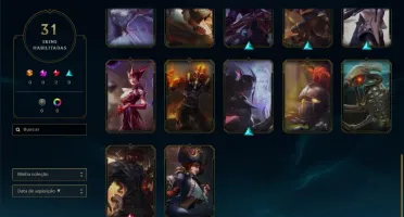 Conta LOL PLatina Smurf