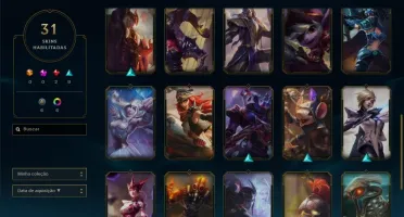 Conta LOL PLatina Smurf