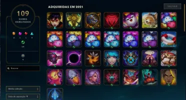 Conta LOL PLatina Smurf