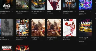 CONTA NA EPIC GAMES COM VARIOS JOGOS E SKINS NO FORTNITE