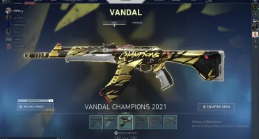 conta valorant skin champions e outras