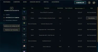 Conta De League Of Legends Prata 2, Nv. 39