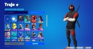Vendo conta Fortnite com Ikonik, Travis Scott e Glow.