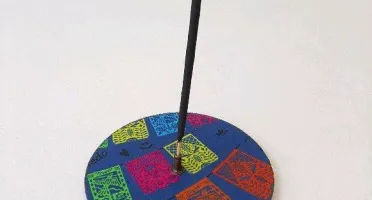 Porta Incenso Bandeirolas Mexicanas