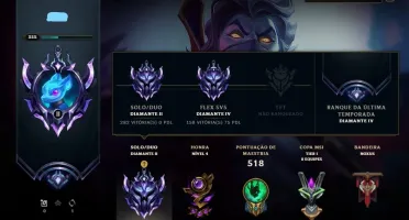 Conta League of Legends/Valorant - Season 4