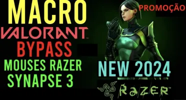 MACRO VALORANT - MOUSES RAZER (VITALICIO) - [2026/JANEIRO]