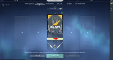 Conta de Valorant que já foi Platina (e-mail não verificado)