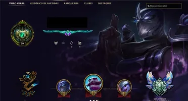 Conta Diamante no LoL