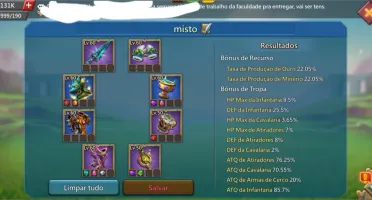 Lords conta 560 m poder 18 m + tropa
