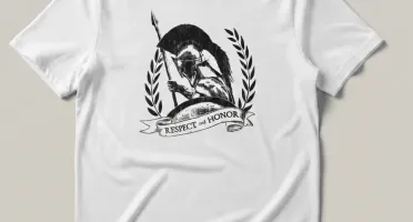 Camiseta Branca Esparta