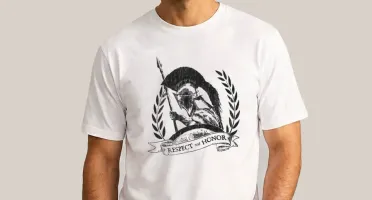 Camiseta Branca Esparta