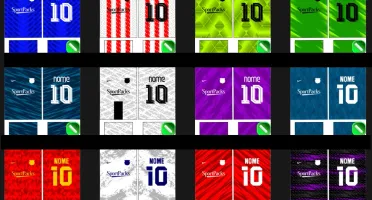 São 200 artes de Futebol + Modelagem + Mockups