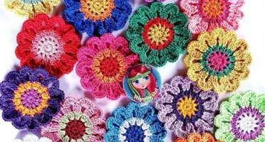 Flores de Crochê