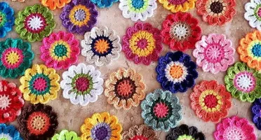 Flores de Crochê