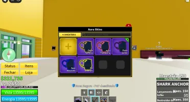 Conta rara de blox fruit com 3k de robux gasto