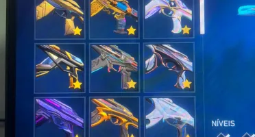 CONTA DE VALORANT - AS MELHORES SKINS DA RANKED+5000 GASTOS