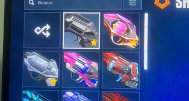 CONTA DE VALORANT - AS MELHORES SKINS DA RANKED+5000 GASTOS