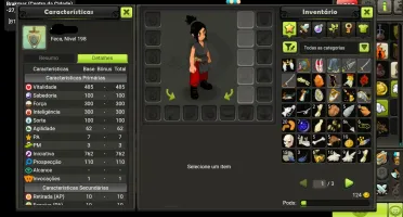 Feka 198+ outros char 150+ touch/brutas