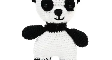 Panda Médio em Amigurumi