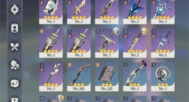 Ar40. Ayaka c1, Kokomi, Yoimiya, Albedo, Jean com skin